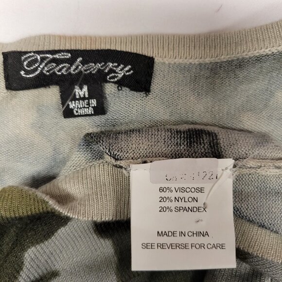 Sexy camouflage body hugging dress military army green sz. M - Picture 6 of 12